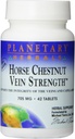 Planetaire kruiden Horse Chestnut Vein kracht tabletten, 42 Tellen