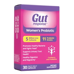 Vrouwen zijn probiotisch, vertraagt de spijsvertering, verhoogt het immuunsysteem, ondersteunt UT & vrouwelijke gezondheid, cranberry extract, non-GMO, glutenvrij en sojavrij, 5 miljard CFU, 30 capsules