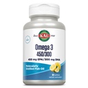 KAL 450/300 1280 Mg Omega 3, Lemon, 60 Tel.