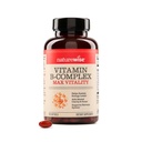Complexe de vitamine B NatureWise pour les femmes et les hommes - avec biotine à l'acide folique B1 B2 B3 B6 B12 - Soutien énergie cellulaire et clarté mentale - sans gluten et sans lait, sans OGM - 150 softgels[5-Mois]