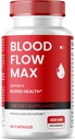 (1 Pack) Blood Flow Max Capsules, Blood Flow Max Advanced Formula Blood Support, maximale sterkte supplement voor gezonde bloedcirculatie, alle natuurlijke vitamine pillen voor de algehele wellness