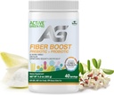Vezel Boost Prebiotic + Probiotic - Organic - Enzyme & Vitamin Production - Supports Bowel Regularity - Digestief Gezondheid - Niet gearomatiseerd - Glutenvrij - Suikervrij - 320g/40 Servers