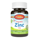 Carlson - Kauwbare zink, 5 mg, gezondheidsondersteuning, natuurlijke gemengde Berry smaak, 160 tabletten