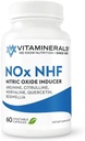 Vitamineralen 122 NOx NHF-L-arginine, L-citrulline, L-norvaline Plus B6, quercetine, White Willow, Boswellia & Enzymen 60 Veggie caps 