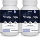 Neuro Tonix Advanced Formula for Memory and Focus Supplement - 2 Packs NeuroTonix 120 Capsules (pillen)