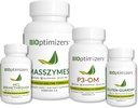 BiOptimizers - Essential Digestive Enzymes Bundle - P3-OM - Gluten Guardian - MassZymes - HCL Doorbraak - Doctor-Formulated - 360 Capsules