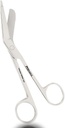 ProMaxCare 5.5 Inch Trauma Schaar voor verpleegkundigen - Lister Bandage Schaar Veterinaire - Medische Schaar voor verpleegkundigen, Chirurgische & EMS gebruik (Zilver)