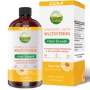 Multivitamine liquide complète + croissance des cheveux, favorise le métabolisme énergétique et la fonction de la peau et des cheveux.