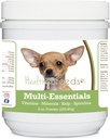 Les races saines Chihuahua Multi-Essentials Poudre pour chiens - un supplément idéal de vitamines, minéraux et antioxydants pour votre chien - 8 oz