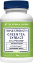 The Vitamine Shoppe Triple Strength Green Tea Extract 750mg Capsules avec EGCG – Un antioxydant naturel pour soutenir le métabolisme des graisses – combat les radicaux libres – décaféiné (100 capsules végétariennes)