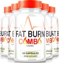 (5 Pack) Fat Burn Combo Capsules, FatBurn Combo Keto Formula, Alle natuurlijke gewichtsverlies supplement om te bereiken gezond-Looking body, Keto fitness pillen, officiële beoordelingen (300 capsules)