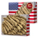 2 Dozen met hand geselecteerde Amerikaanse Ginseng Root-Small Tail (4oz/Box) 