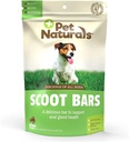 Pet Naturals Scoot Bars voor honden, Digestieve Ondersteuning, Duck Flavor 30 tellen