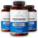 VITASEI Prostabionic avec Graminex, Saw Palmetto, Pygeum Africanum - Suppléments de contrôle et de prostate pour les hommes - 60 Capsules (Pack of 3)