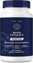rize labs Mind Vitality Focus Brain Supplement to Boost Focus and Concentration & Vermijd mid-namiddag vermoeidheid (60 capsules)