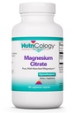 Nutricologie Magnesium Citroen Dieetsupplement - Bot & Stress Support, Well-Absorbed, Hypoallergeen, Vegetarische Capsules, Glutenvrij - 180 Tel.
