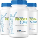 NutraRize (3 Pack) Prostaure Capsules - Official Prosta Sure Pils for Prostate Heath, All Natural Support Formula for More Control & Overall Well-Being, Pastillas Review (180 Capsules)