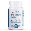 Klinische effecten: Leverondersteuning - Natuurlijke melkdistel en zinksupplement - 60 Veggie Capsules - Helpt detox en reiniging van de lever - Ondersteunt de leverfunctie en de spijsvertering gezondheid - Made in The USA