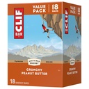 BAR CLIF - Beurre d'arachides croustillante - Fabriqué avec de l'avoine biologique - 11g Protéines - Non-OGM - Basées sur les plantes - Barres énergétiques - 2,4 oz. (18 Pack)