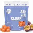 SAM+LEO Slaap Gummies for Kids & Teens with Melatonine, Passion Flower & Vitamin B6 - Voorzichtige slaaphulp Gummies for Rustful Sleep 