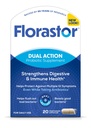 Florastor Probiotica voor Digestieve & Immune Health, 20 capsules, Probiotica voor vrouwen & mannen, 1 Probiotica wereldwijd, Flush Out Bad Bacteriën & Boost The Good met onze stam Saccharomyces boulardii