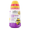 Zarbee's Children's Daytime Honey Cough Syrup + Immune for Kids 2+, Cough Syrup with Soothing Dark Honey, Real Vlierberry, Vitamine D & Zink, Drug & Alcohol-Free, Mixed Berry, 4 fl.oz