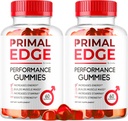 (2 Pack) Primal Edge Heren Gummies, Primal Edge, Primal Edge Gummies, Primal Edge Advanced Formula Gummies, Primal Edge Supplement Gummy, PrimalEdge Ondersteuning Supplement Gummies, 120 Gummies voor 2 maanden
