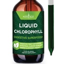 NOUVELLES gouttes liquides de chlorophylle d'AGE - Concentrate naturel – Energy Booster, Digestion et système immunitaire Supports, Déodorant interne, Fonction hépatique - (2 Fl Oz (paquet de 1))