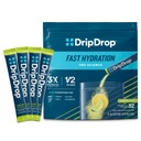 DripDrop Hydration Packets - Lemon Lime - Single Serve Electrolytes Powder Drink Mix - Non-GMO, Glutenvrij, Veganistisch - 32 Sticks