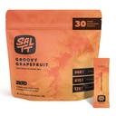 SALTT Electrolytes Poeder Gearomatiseerde Drank Mix - Groovy Grapefruit - 30 Hydration Packets - Magnesium, Kalium, Natrium, Trace Minerals - Zero Sugar & Gluten Free - Reizen Essentials