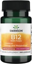 Swanson Vitamine B-12 Lozen 1000 mcg 100 Lozen