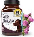 K9 Select Milk Thistle for Dogs, 100mg - 60 Plantaardige Capsules - Canine Liver Health Milk Thistle Supplement - Milk Herbal