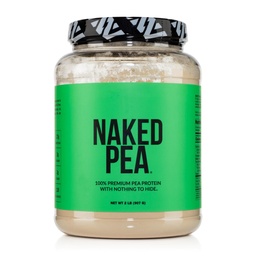 NAKED Pea - 2LB 100% Pea Proteïne Poeder van Noord-Amerikaanse boerderijen - Unflavored Vegan Pea Proteïne Isolaat - Plant Proteïne Poeder, Gemakkelijk te Digest - 30 porties