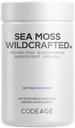 Codeage Raw Wildcrafted Irish Sea Moss Supplement, Spirulina Algen, Bladderwrack Seaweed, Burdock Root, Black Pepper, Vegan, Non-GMO, 120 Capsules