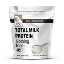C'est juste! - Poudre concentré de protéines de lait total (Contient: 80% caséine / 20% Whey), métal lourd testé, Pas d'arôme ajouté, non-OGM, sans gluten (2,5 livres, non aromatisé)