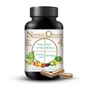 Ultra Max Natural Organic 4 in 1 Hersensupplementen voor Geheugen en Focus, Immune Ondersteuning Anti-Aging Dieetsupplementen