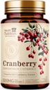Pilules de canneberge Supplément 25 000mg - Extrait de poudre équivalent canneberge frais avec des vitamines C et E - Urinaire Tract Health Support, Cran Berry Fruit, formule sans sucre, mis en bouteille aux États-Unis - 120 Capsules