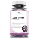 Nature Restore supplément de baies d'açai biologique, congélateur séché, 90 capsules de baies d'açai, non OGM, sans gluten, végétalien