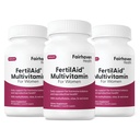 Fairhaven FertilAid de santé pour les femmes. Suppléments de fertilité de vitamine prénatale pour les femmes. Conception pour elle avec Vitex et Folate.