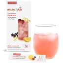 Munchkin® Laitmakers® Supplément de boisson d'allaitement au mélange avec des vitamines B/collagène/fenugrec et chardon de lait pour les mères allaitantes, Cimonade des baies, 14 comtes