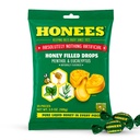 Hones Honey Menthol Toux gouttes - 20-piece, un seul paquet de losanges au miel.