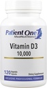 Patient 1 Vitamine D3 10 000 UI de supplément pour soutenir la santé immunitaire, cardiovasculaire et osseuse*