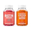 Biotine & Turmeric Vegan Gummies Combo 