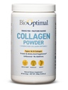 Poudre de peptides de collagène biooptimal - Supplément de protéines hydrolysées alimentées à l'herbe, aux pâturages pour la peau, les cheveux et les ongles - Non-OGM, supplément quotidien de sucre zéro pour les hommes et les femmes (30 portions)