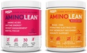 RSP NUTRITION AminoLean Pre Workout Energy (Fruit Punch 30 Servers) met AminoLean Recovery Post Workout Boost (Blood Orange 30 Servers)