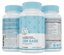 Legacy Wellness Zen Ease Calm Mind Supplement - Formule Vegan Naturelle - 5-HTP, Ashwagandha, St. John's Wort, L-Theanine, Magnésium, B-Vitamines - Capsules pour promouvoir une bonne sensation de paix