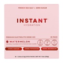Hydratation instantanée Electrolytes Powder Packets - Pastèque Electrolyte Drink Mix - Zéro Sucre - Keto, Vegan, Sans gluten, Non-OGM - Boost Recovery, Santé du cerveau, Muscle & Soutien tissulaire- 30 bâtons