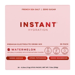 Instant Hydration Electrolytes Powder Packets - Watermeloen Electrolyte Drink Mix - Zero Sugar - Keto, Vegan, Glutenvrij, Non-GMO - Boost Recovery, Brain Health, Muscle & Tissue Support- 30 Sticks