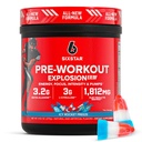Six Star Pre-Workout Powder for Men & Women, ICY Rocket Freeze (30 Servings) - Preworkout Explosie 2.0 Energy Powder Drink Mix with Beta-Alanine & Cafeine - Sports Nutrition Supplement Products