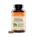 Naturewise Total Colon Care Herbal Cleanse - Avec Prébiotiques, Botaniques et Antioxydants - pour le mouvement régulier Bowel, Digestion, Santé Gut - Vegan, Sans gluten, Non-OGM - 60 Capsules[2-Mois]